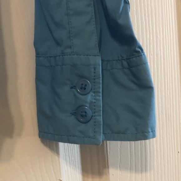 Turquoise button down shirt - Picture 3 of 4